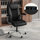 Executive Office Chair with Adjustable Headrest and Rocking by DirectDeals