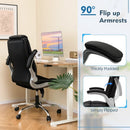 Executive Office Chair with Adjustable Headrest and Rocking by LJGDeals