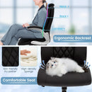 Executive Office Chair with Adjustable Headrest and Rocking by LJGDeals