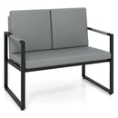 Modern Loveseat Sofa 2 Seater Small Couch by LJGDeals