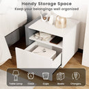Modern Minimalist Nightstand with Drawer for Bedroom by LJGDeals