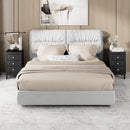 Modern Nightstand with 3 Drawers for Bedroom Living Room by DirectDeals