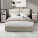Modern Nightstand with 3 Drawers for Bedroom Living Room by LJGDeals