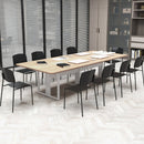 Modern Plastic Dining Chair Set of 2 with Metal Legs and Curved Back