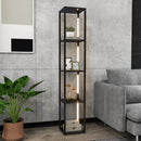 64 Inches Floor Lamp with 3-Level Dimmable LED Bulbs and Rotatable LED Poles-Black by LJGDeals