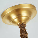 Modern Shell Glass Chandelier