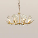 Modern Shell Glass Chandelier