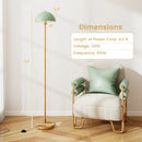 Modern Standing Lamp with Adjustable Lamp Head and Foot Switch by LJGDeals