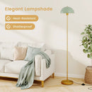 Modern Standing Lamp with Adjustable Lamp Head and Foot Switch by LJGDeals