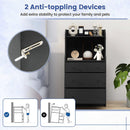 Storage Dresser with Anti-Toppling Device, 44" Tall by DirectDeals