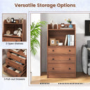 Storage Dresser with Anti-Toppling Device, 44" Tall by LJGDeals