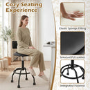 Swivel Bar Stool with Backrest - Height Adjustable by DirectDeals
