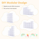 13-Cube Modular Kids Wardrobe with Hanging Rod and Shelves by DirectDeals