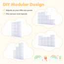 13-Cube Modular Kids Wardrobe with Hanging Rod and Shelves by LJGDeals