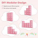 Modular Kids Wardrobe with 10 Cubes & Hanging Rod by LJGDeals