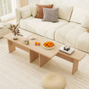 Modular Coffee Table Set of 2 L Shaped Center Tables for Small Space by LJGDeals