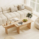 Modular Coffee Table Set of 2 L Shaped Center Tables for Small Space by LJGDeals