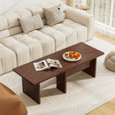 Modular Coffee Table Set of 2 L Shaped Center Tables for Small Space by LJGDeals