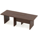 Modular Coffee Table Set of 2 L Shaped Center Tables for Small Space by LJGDeals