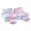 Modular Kids Play Couch Set Glow in the Dark with Portable Handles by LJGDeals