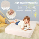 Modular Kids Sofa Couch Convertible Foam Armchair for Children-Beige by LJGDeals