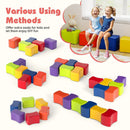 Modular Stool Set for Kids 6 PCS Butterfly Stools-Multicolor by LJGDeals