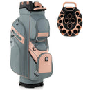 Molded Lock Top Golf Cart Bag with 14-Way Full Length Dividers and 11 Pockets by LJGDeals