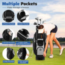 Molded Lock Top Golf Cart Bag with 14-Way Full Length Dividers and 11 Pockets by LJGDeals