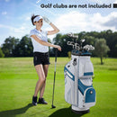 Molded Lock Top Golf Cart Bag with 14-Way Full Length Dividers and 11 Pockets by LJGDeals