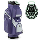 Molded Lock Top Golf Cart Bag with 14-Way Full Length Dividers and 11 Pockets by LJGDeals