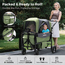 Momfann Double Stroller Wagon