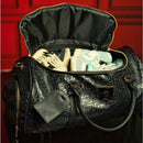 Black Monogram Leather Duffle Bag (150 Made)