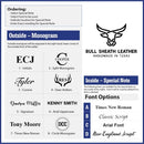 Badge Trifold Wallet - Black