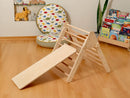 Montessori Indoor Playground | Pikler Triangle & Climbing Arch & 2in1 Ramp & Pillow