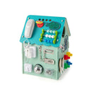 Montessori Play House with Sensory Games and Interior Storage Space-Blue by LJGDeals