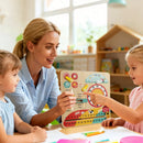 Montessori Wooden Toy for Toddlers Educational Learning Clock Toy About Season by LJGDeals