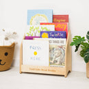 Montessori bookshelf for toddlers