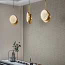 Moonshade Alabaster Pendant Light