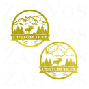 MOOSE OUTDOOR MONOGRAM