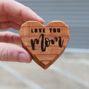 Engraved Hearts by Dennehey Design Co.