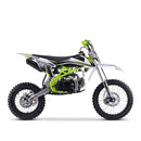 MotoTec X3 125CC 4-Stroke Green Gas-Powered Dirt Bike (95731462)
