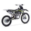 MotoTec X5 250CC 4-Stroke High-Performance Off-Road Gas Dirt Bike, Black (SAK39425)