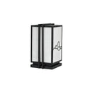 Mountain Acrylic Outdoor Post Light