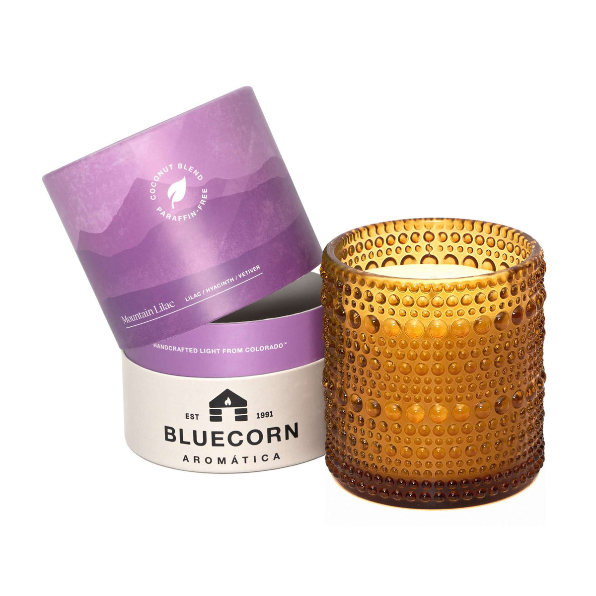 Mountain Lilac Scented Candle - Aromática, photo 5 of 8