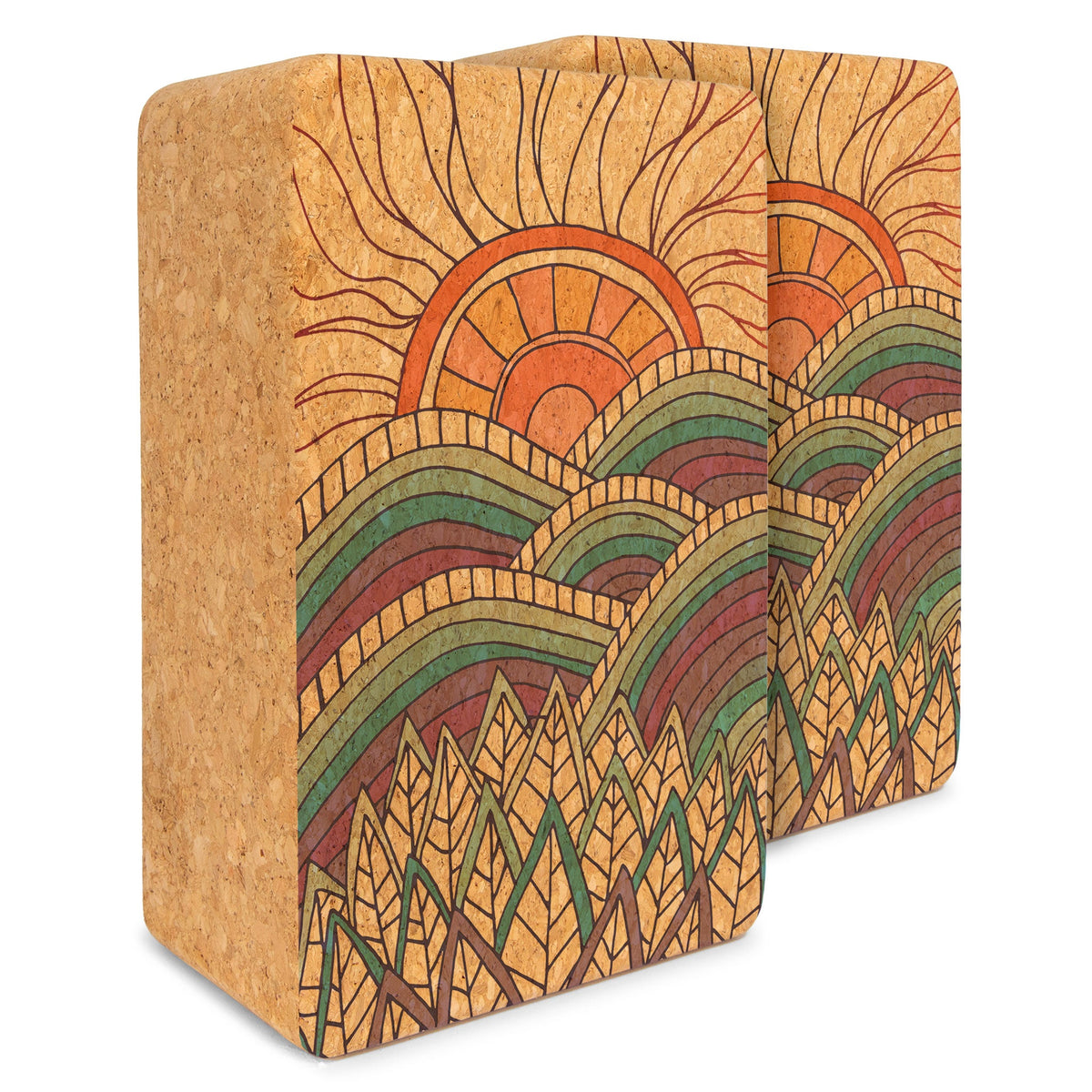 Artist Cork Yoga Block Set, photo 2 of 8