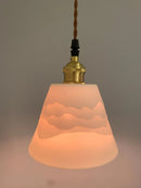 Mountains Shadow Ceramic  Pendant Lamp