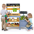 Mud Kitchen Play Set with Running Water and Dual Burners by LJGDeals