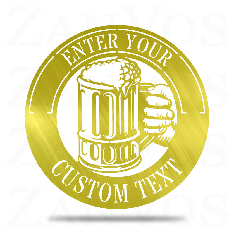 Mug of Beer Monogram
