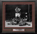 Muhammad Ali Knocks Out Sonny Liston Framed Boxing Photo by Dynasty Sports & Framing