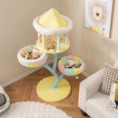 Multi-Layer Cat Tree with 2 Removable Perches Scratching Posts-Color by LJGDeals